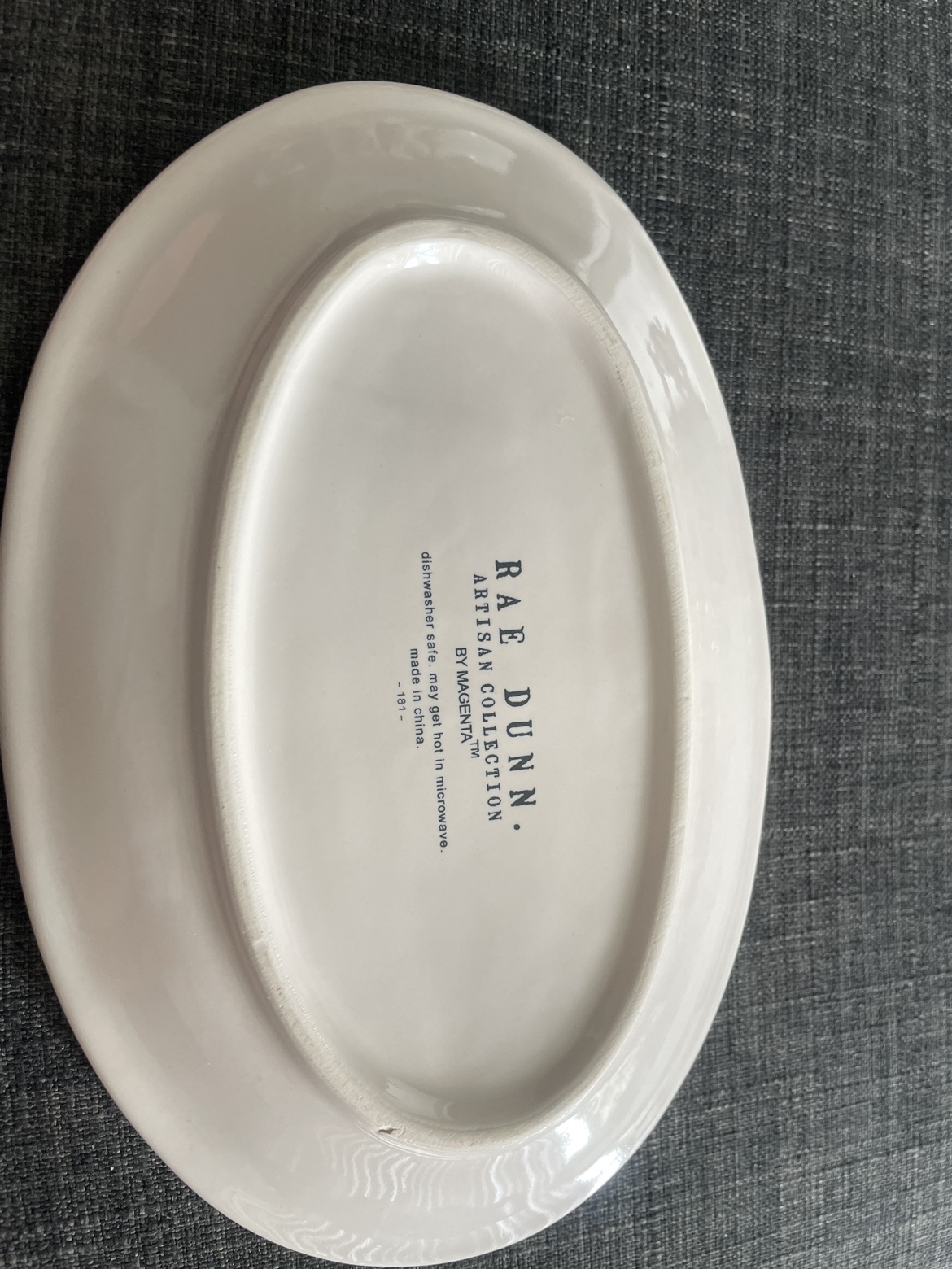 Rae Dunn plate - photo 2