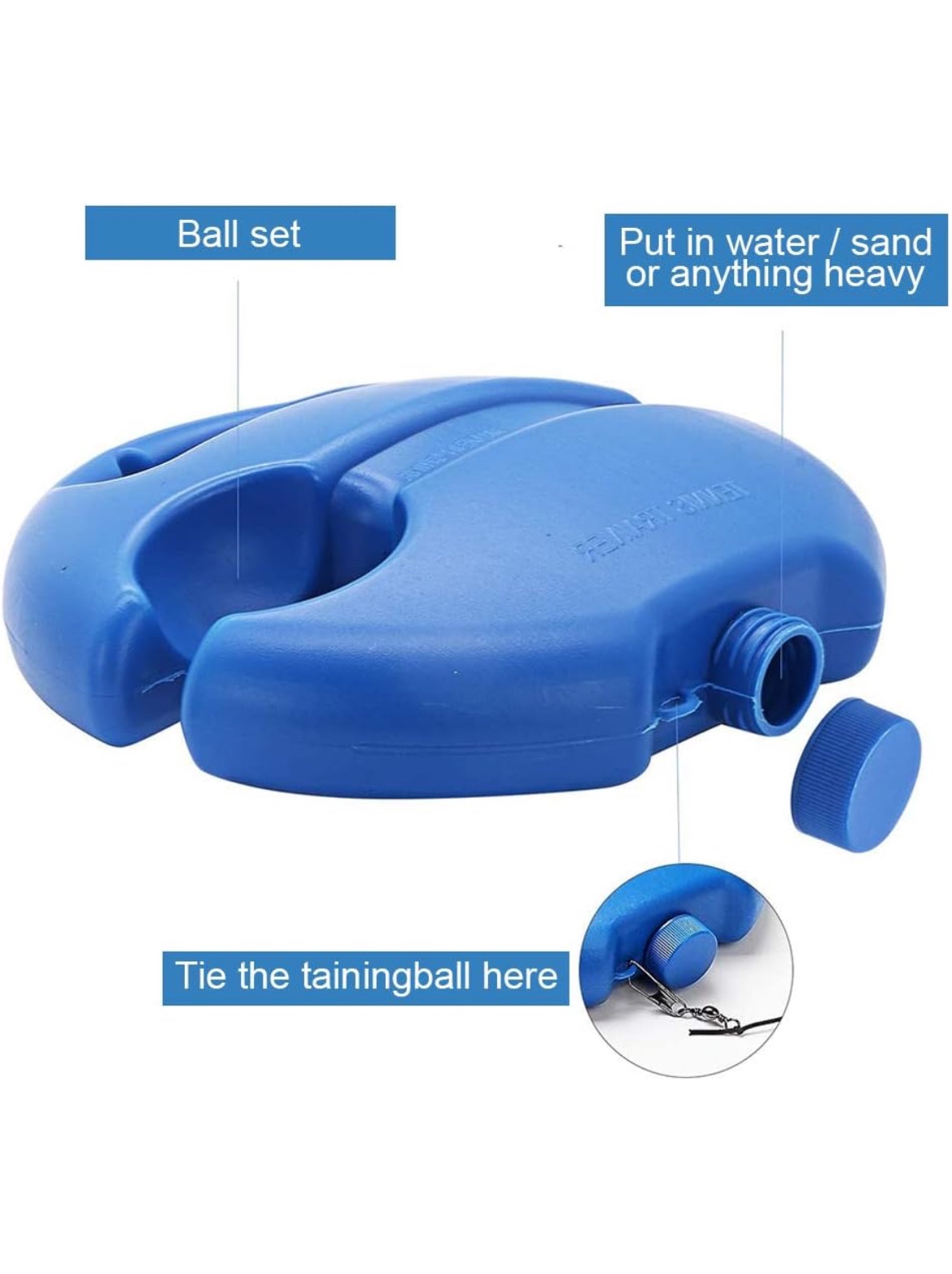 New Pack Tennis Trainer Rebound Ball,  Tennis Ball Trainer image indicator(3)