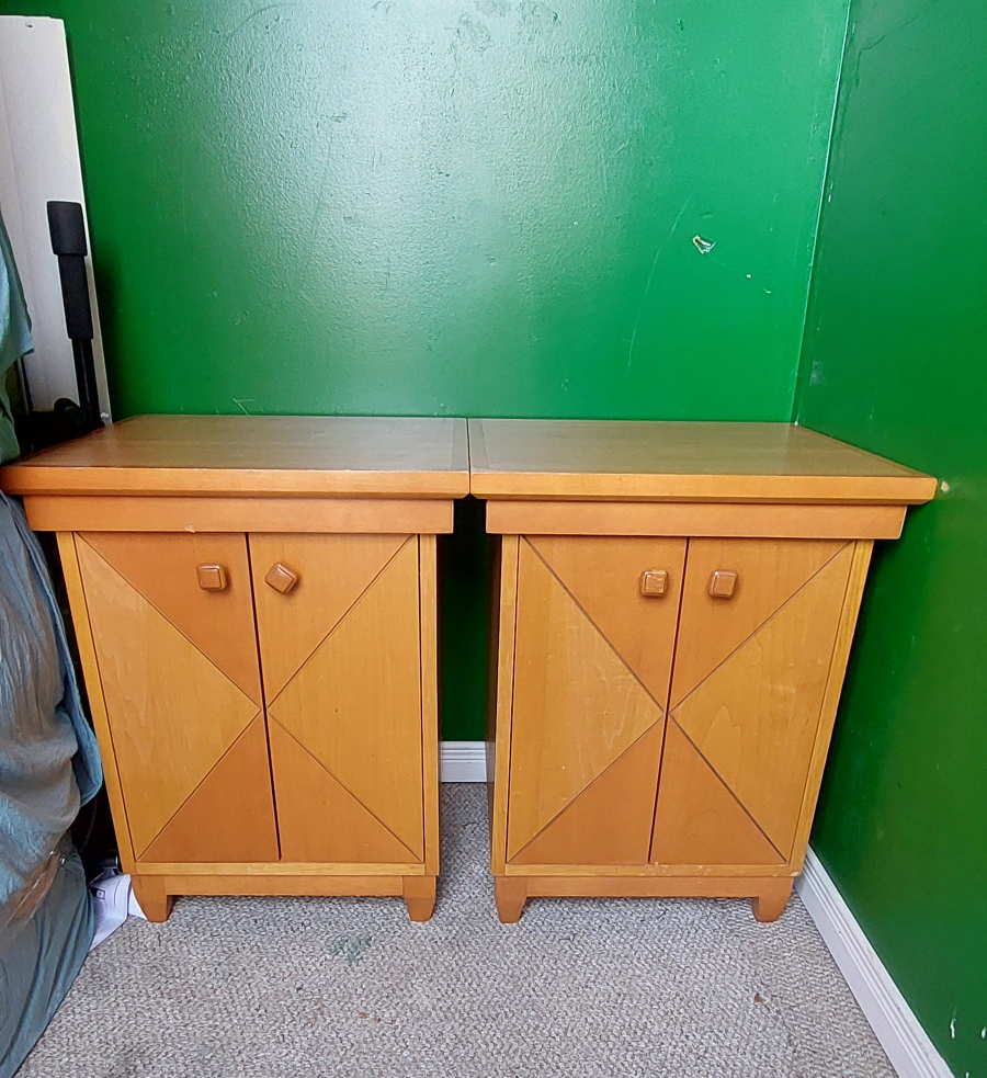 matching bedside tables