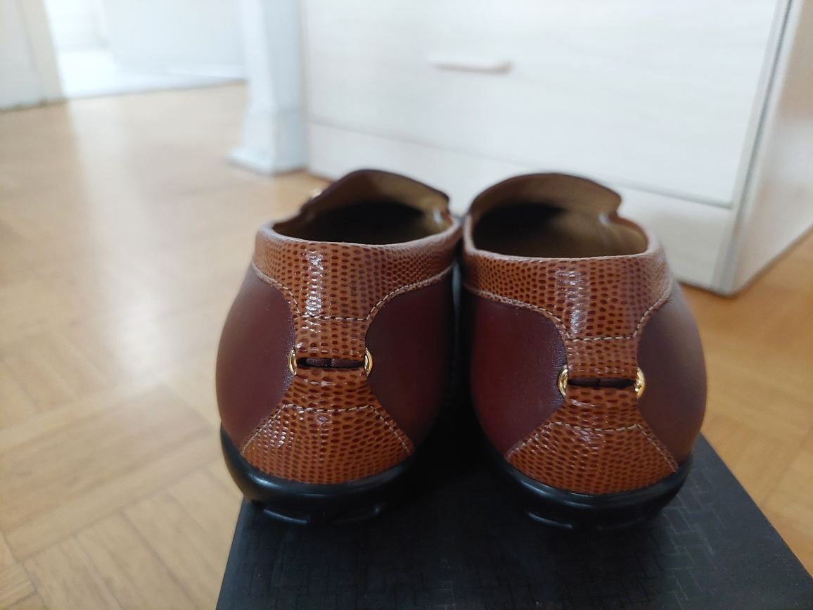 Cole Haan size 6.5 brown loafers Nike Air Treva - photo 4