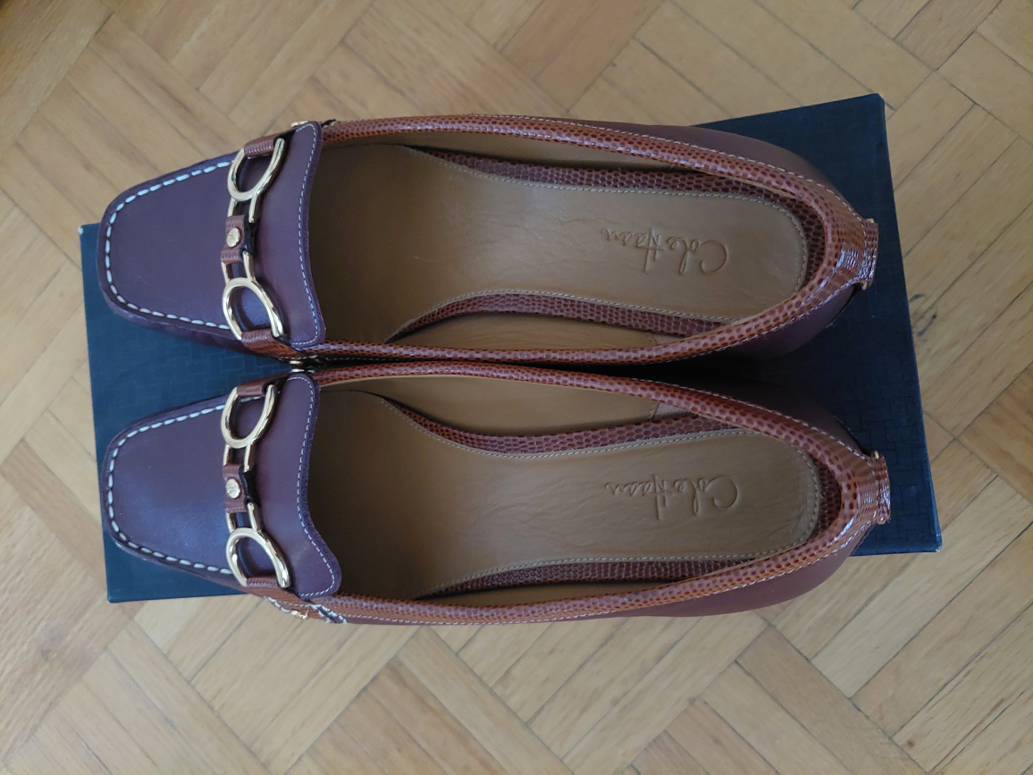 Cole Haan size 6.5 brown loafers Nike Air Treva - photo 5