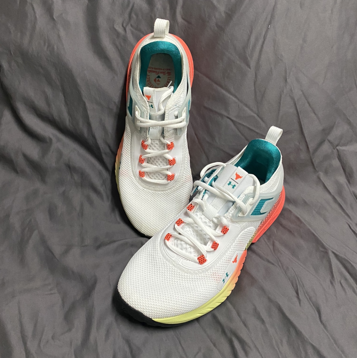 UA Project Rock 5 Running - Size 9