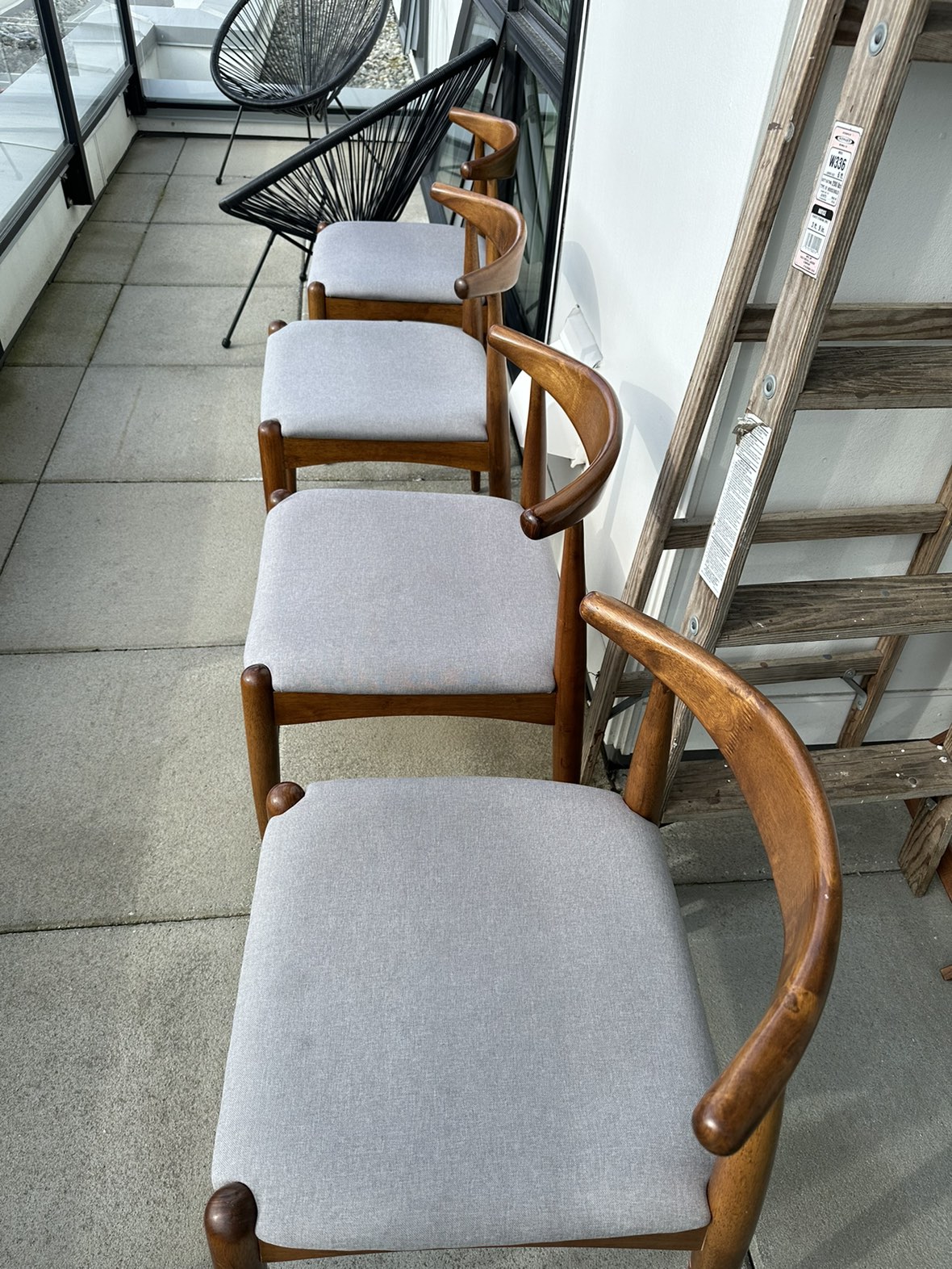 Japandi dining chairs - photo 3