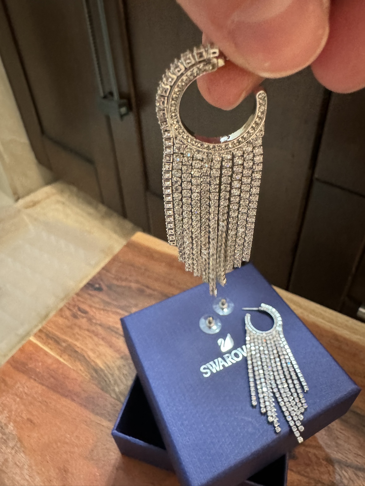 Swarovski earrings - photo 5