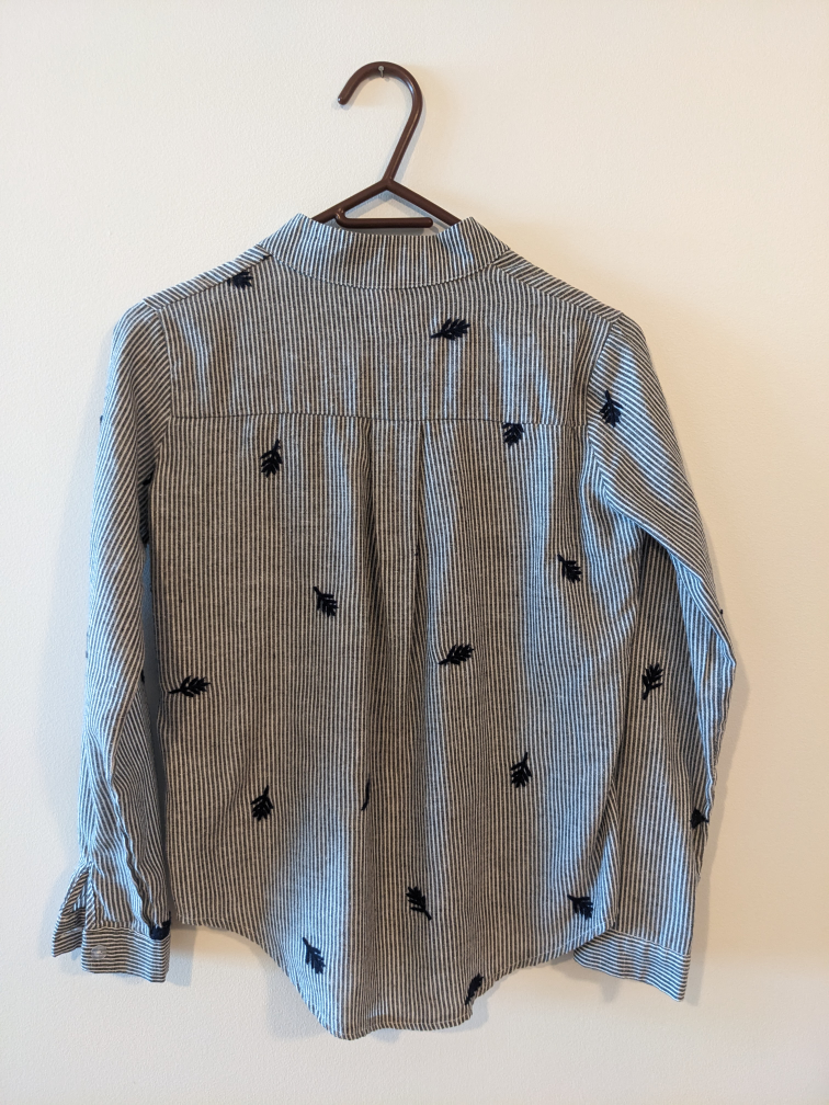Linen blouse small - photo 3