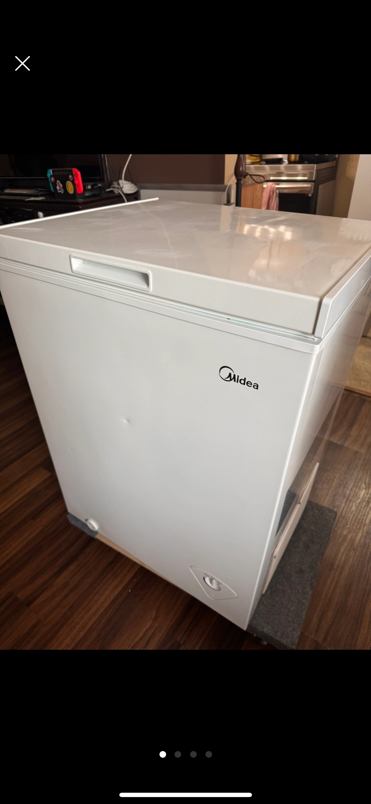 midea 5 cu chest freezer