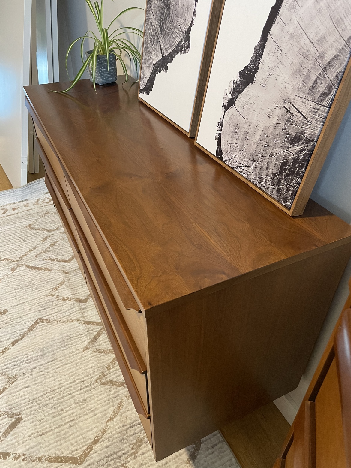 Mid century dresser set - photo 4