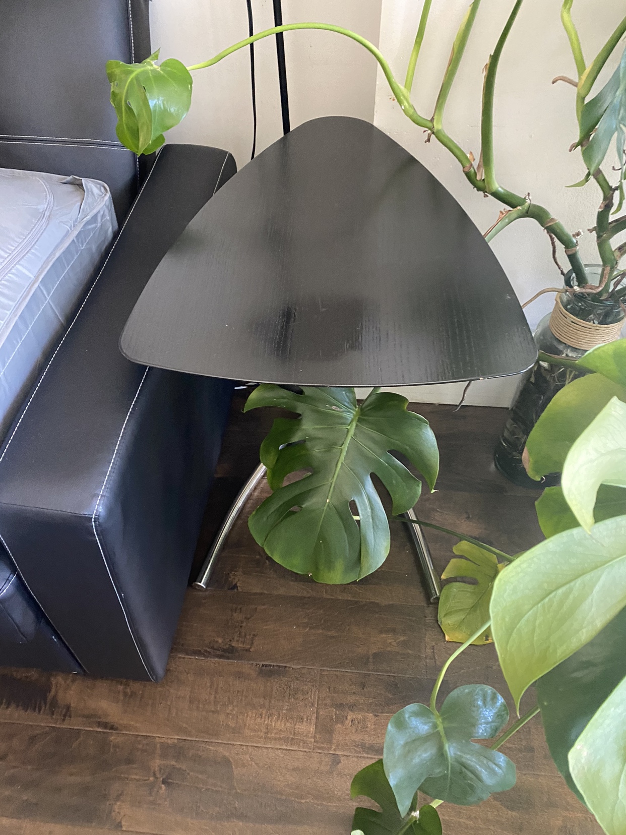 Adjustable side table