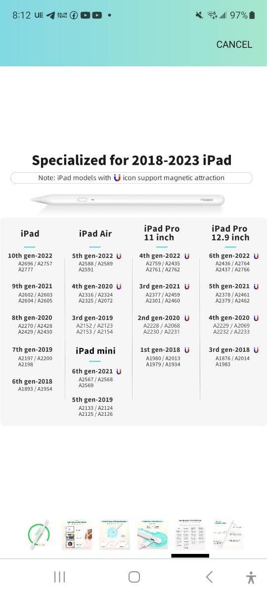 Brand new IPad A11 for Apple Ipad 10th/9th, - photo 5