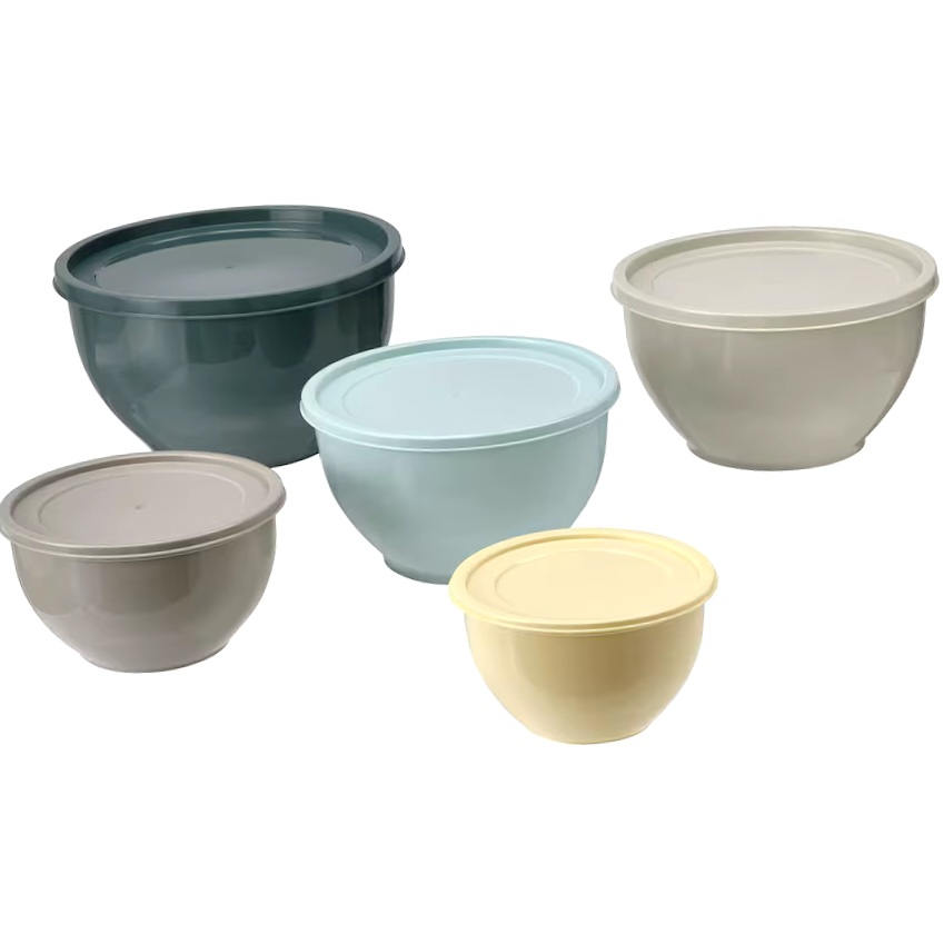 ikea nesting bowls with lids #free #Freecycle 🥕 thumbnail