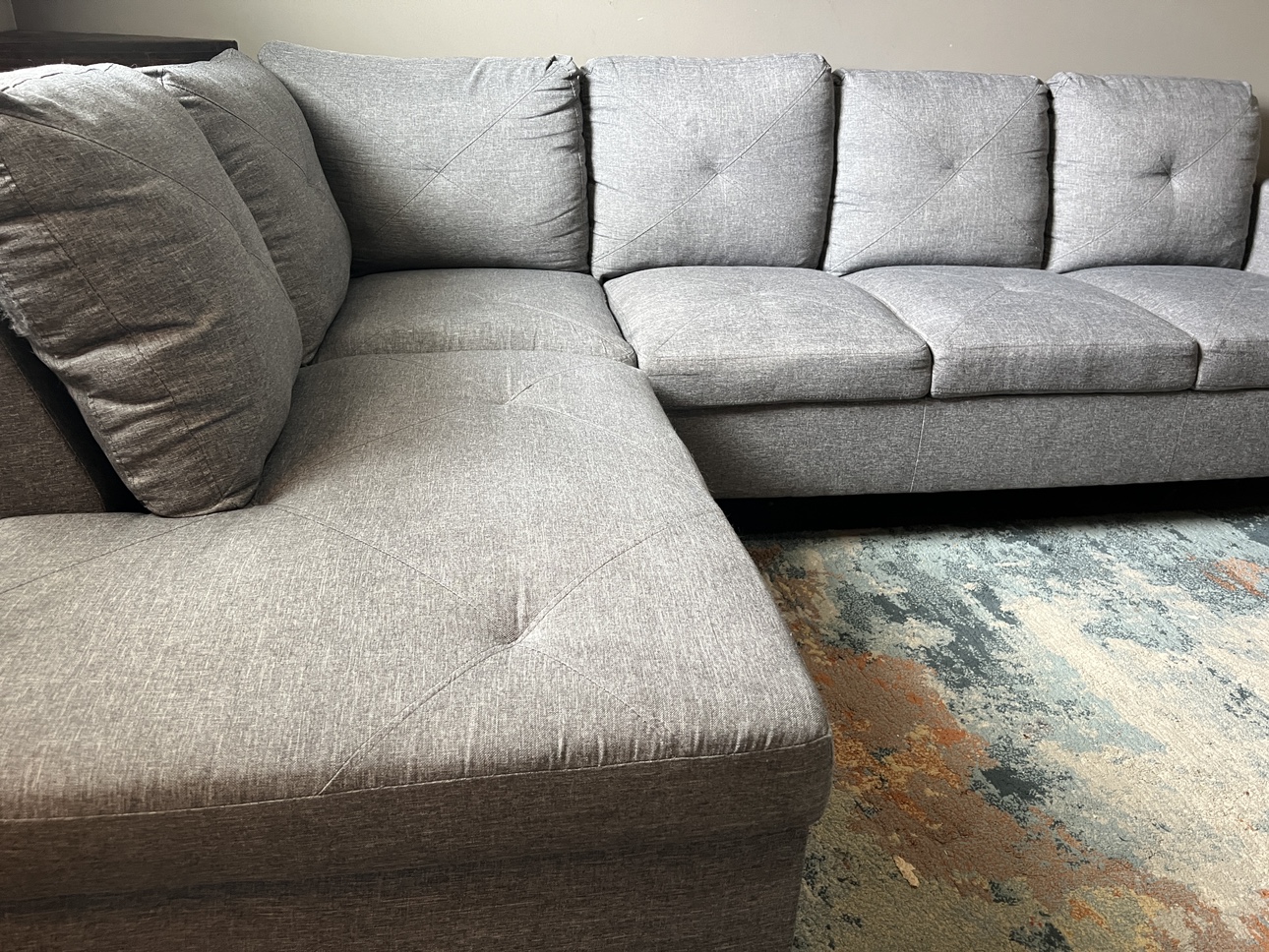 Sectional Sofa with Ottoman - photo 5