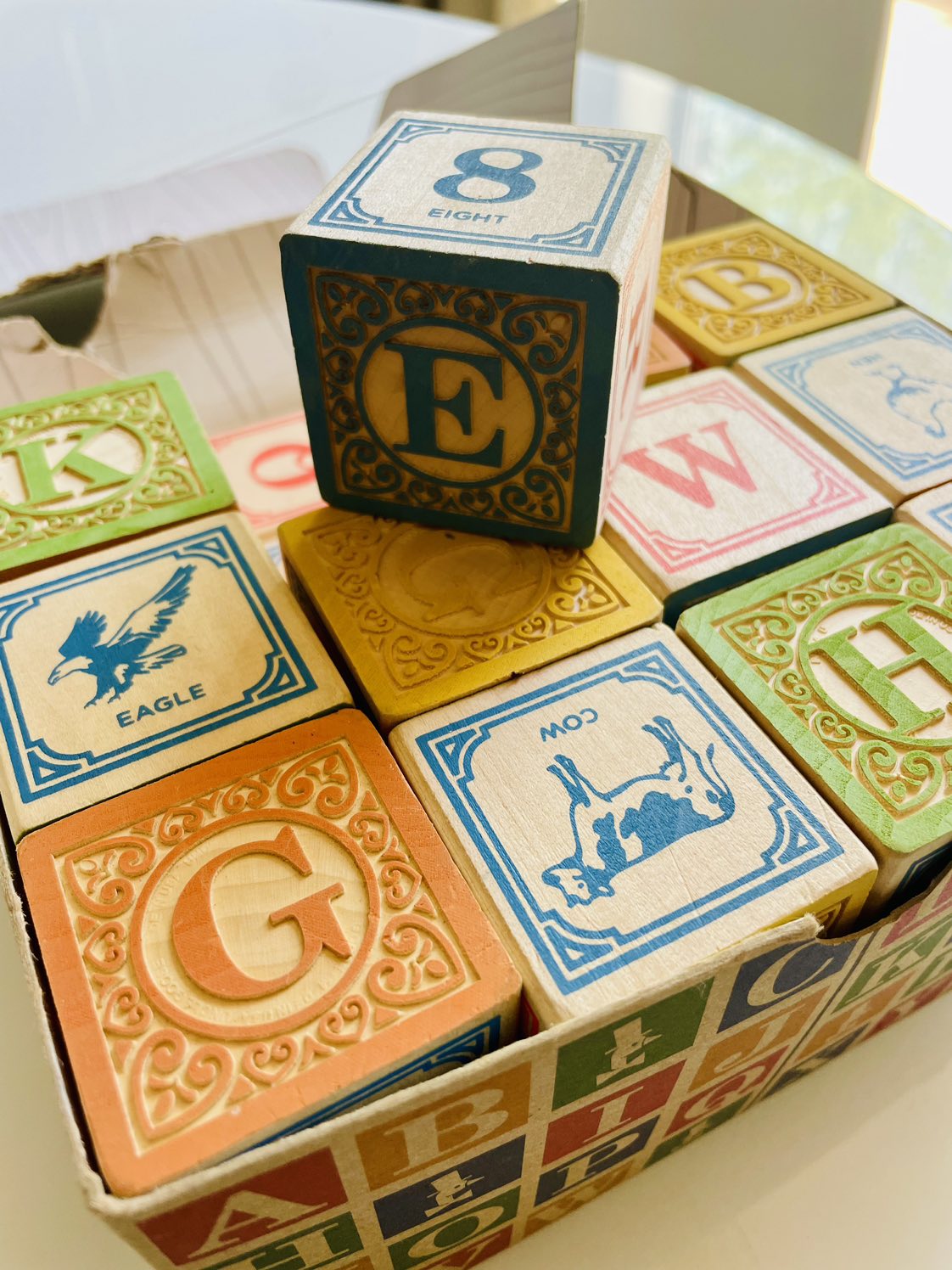 Uncle Goose Classic ABC Blocks thumbnail