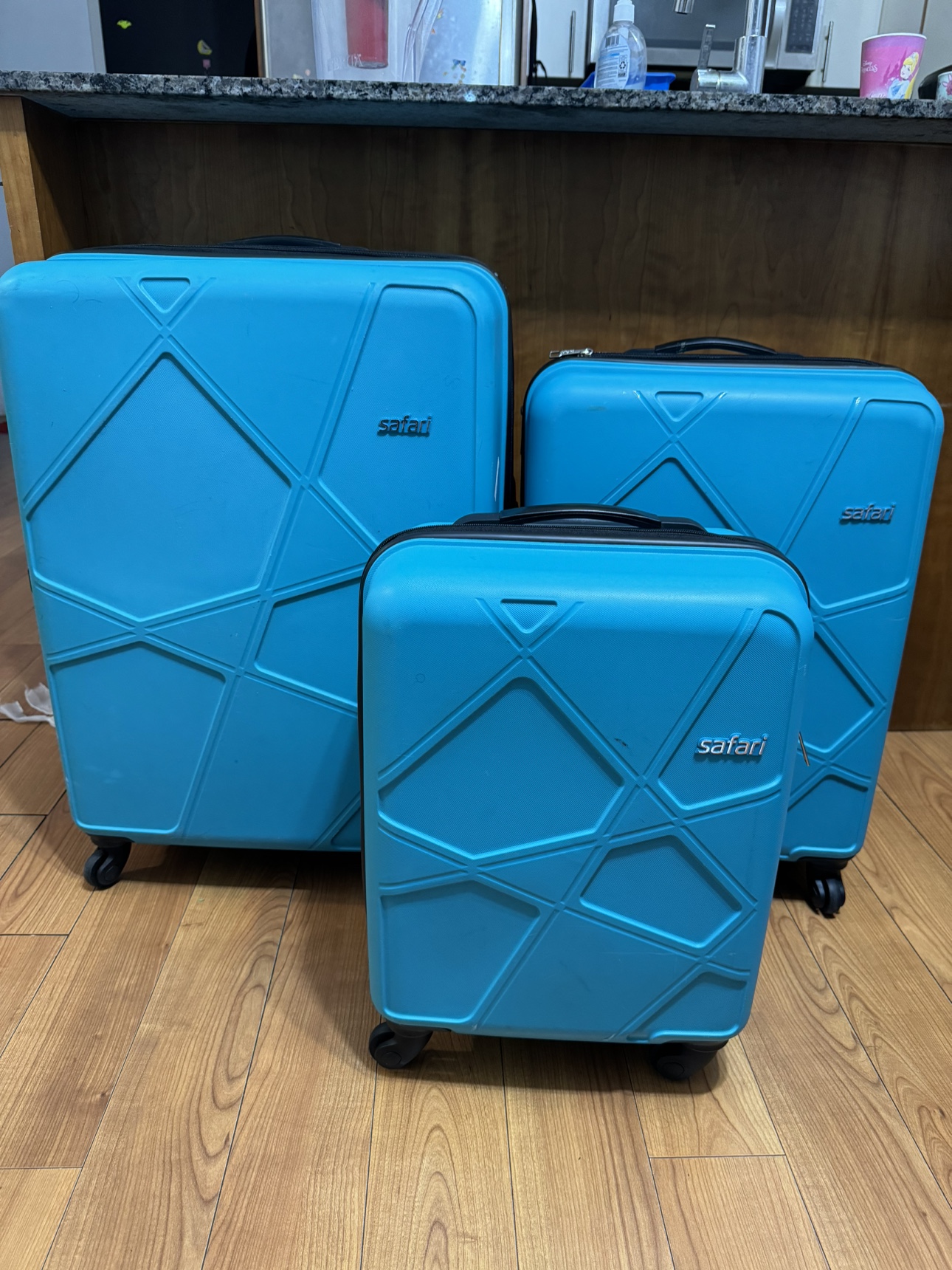 Safari trolly bag set 3 piece