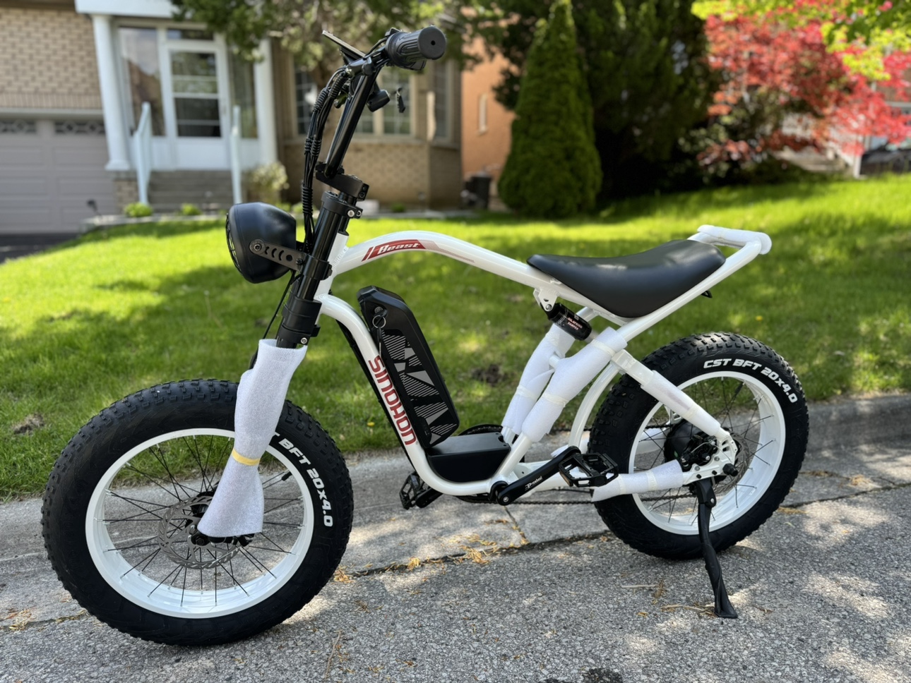 Super cool 20" fat tire ebike