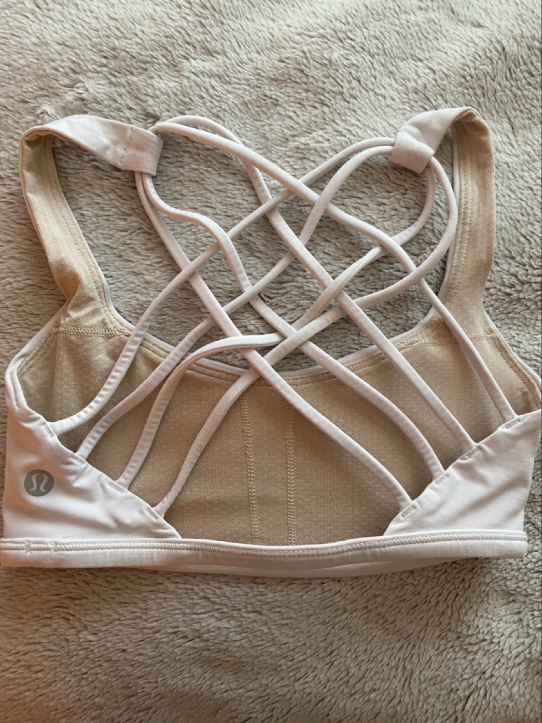 Lulu Lemon White Sports Bra - photo 2