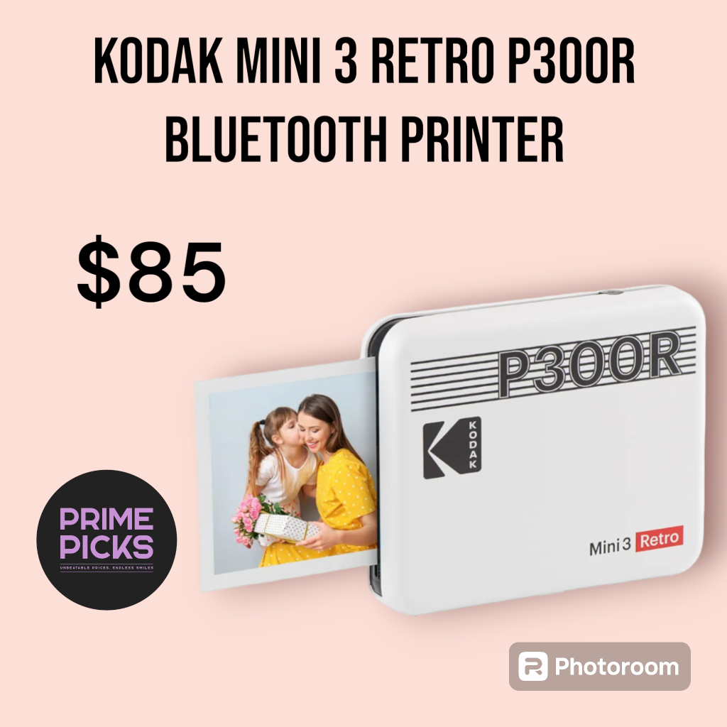 kodak mini 3 retro p300r Bluetooth printer thumbnail