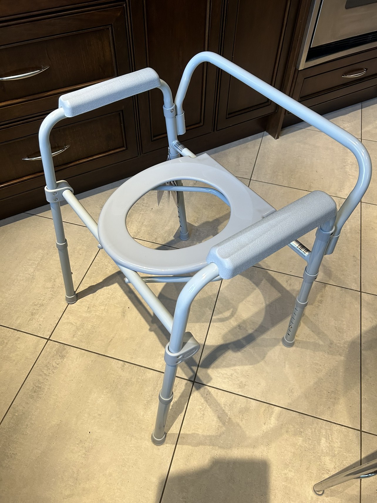 New - Drive foldable commode with tags