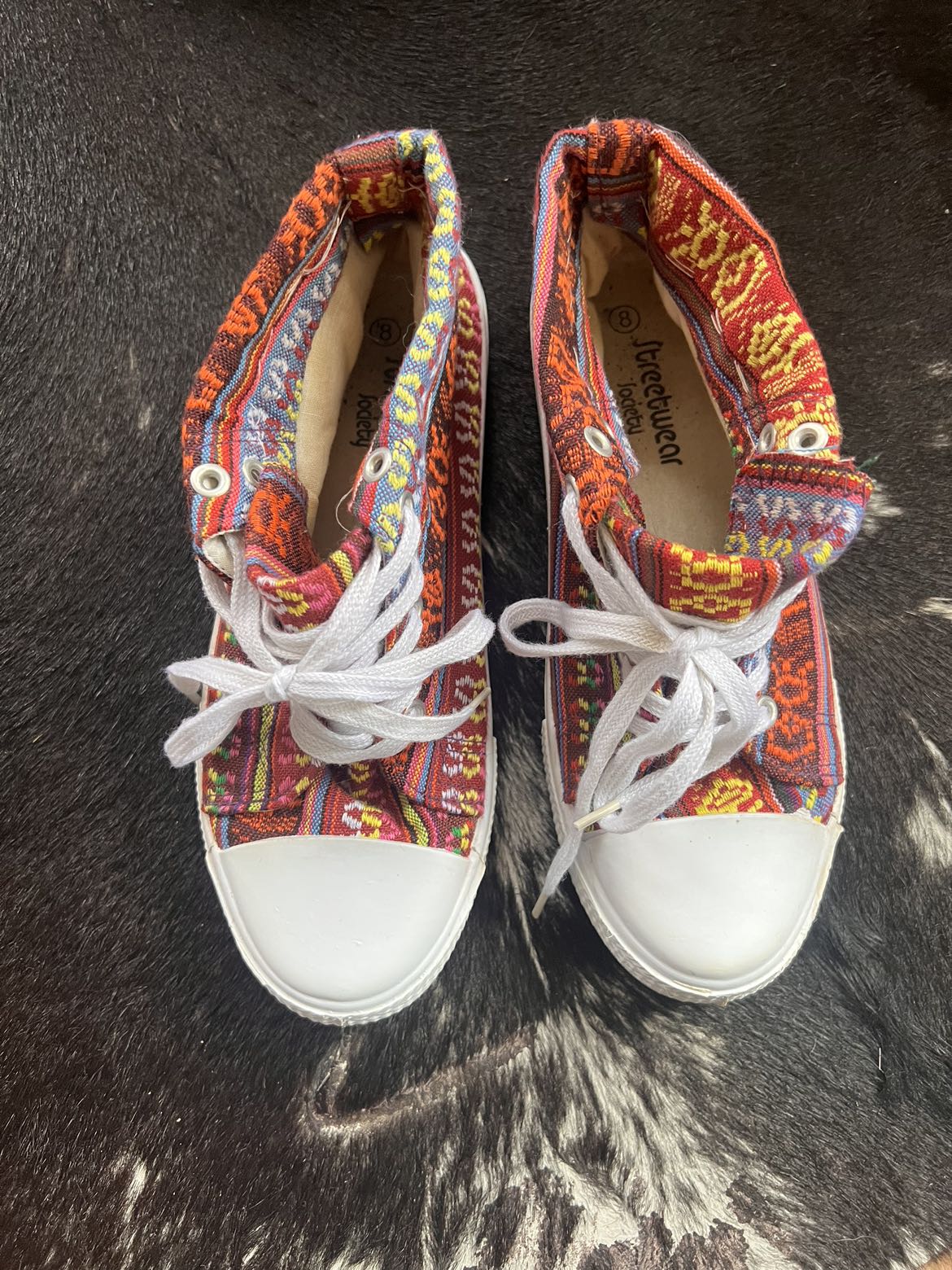 Size 8 streetwear sneakers - photo 3