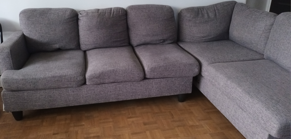 Sofa with Chaise (Urgent - Move Out Sale) - photo 2