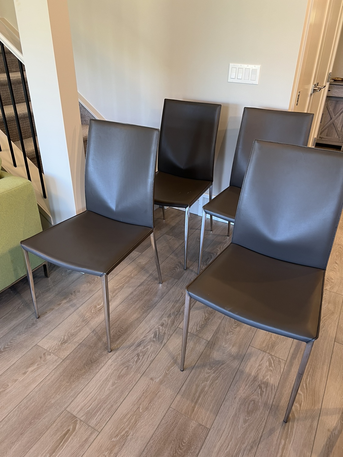 Dining chairs 4 x $40each