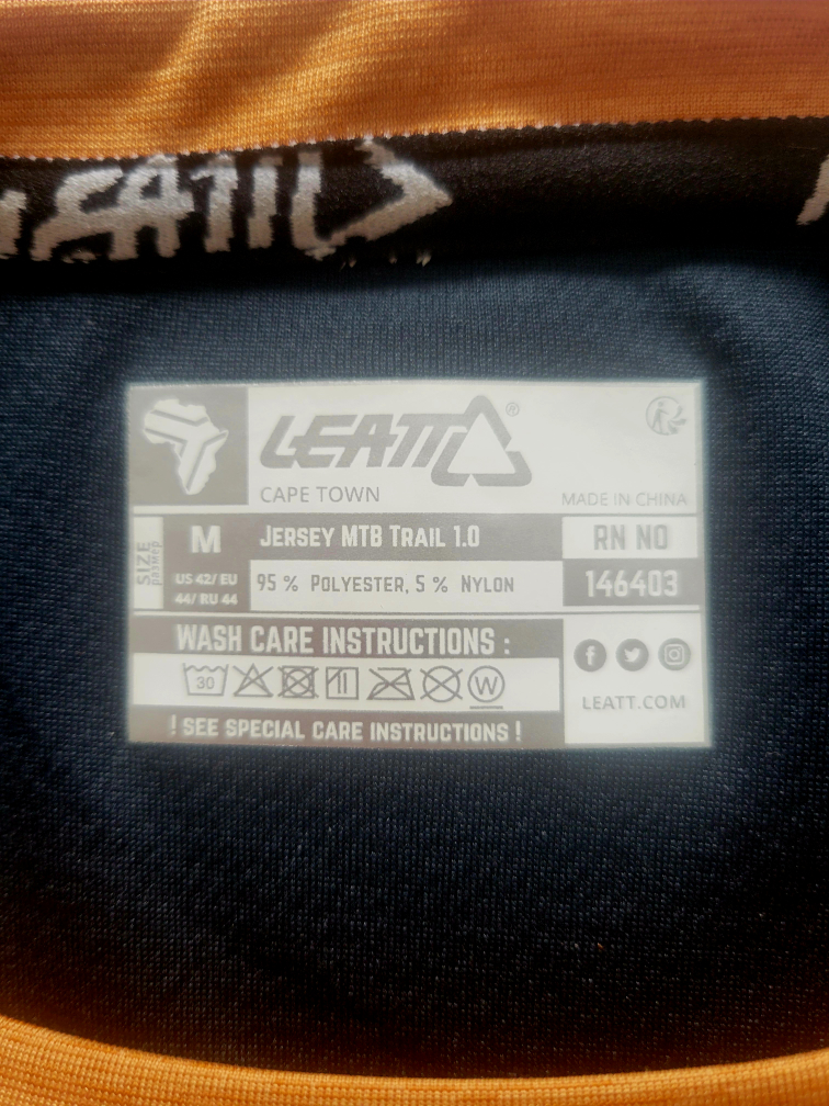 Leatt MTB Jersey size M super light material - photo 4