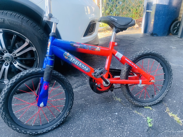 Spider man kids bike - photo 4