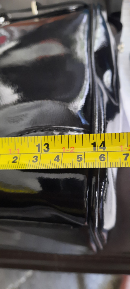 Like New Black Pleather Jeanie Lottie Tim Hortons Purse image indicator(3)