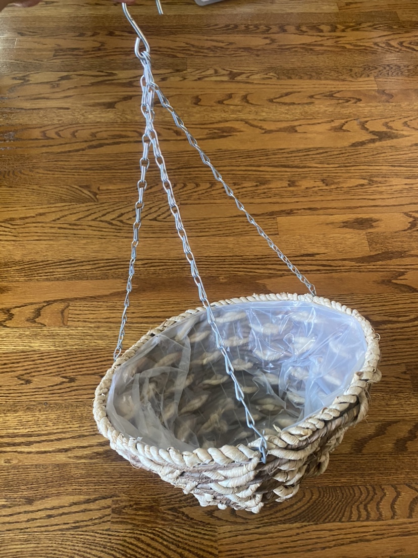 Hanging planter basket + FREEBIES thumbnail