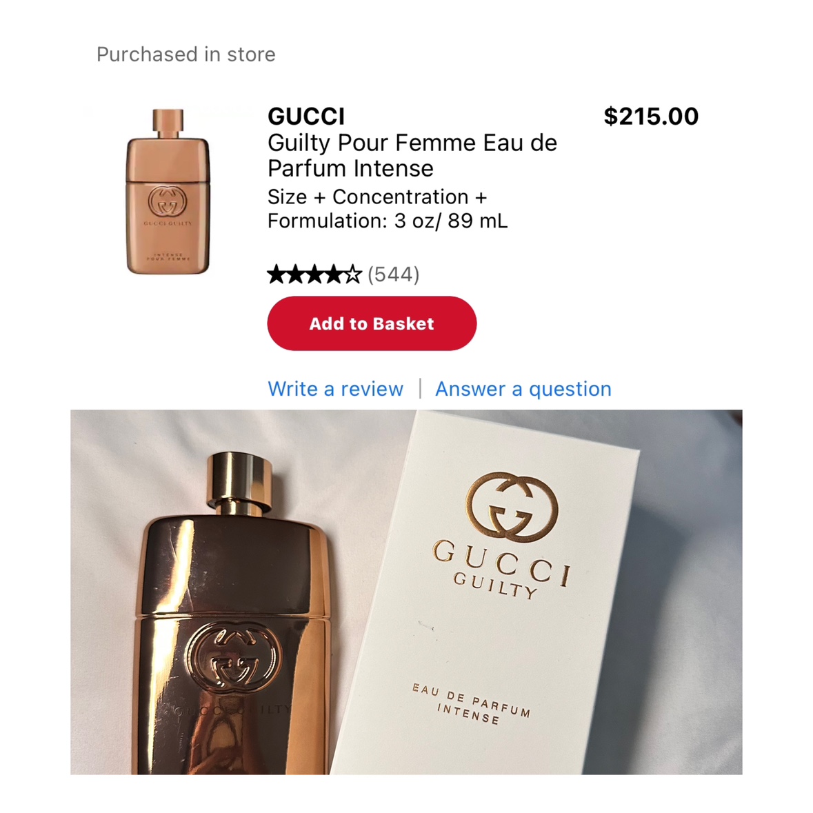 Gucci Guilty Eau De Parfum Intense - photo 2