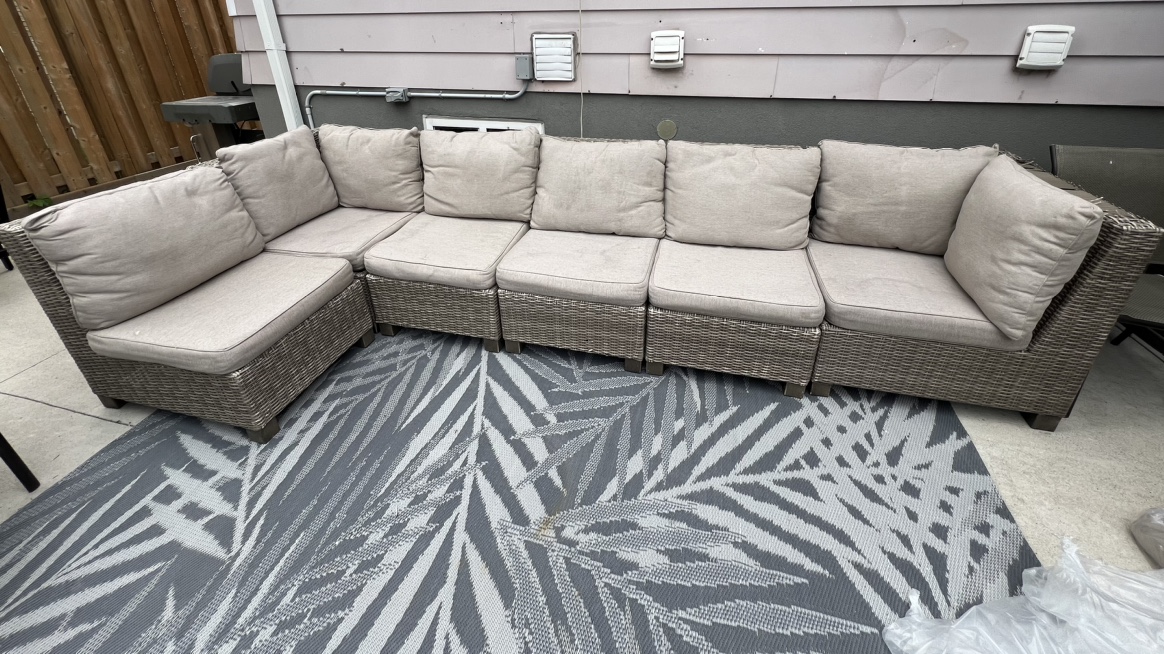 Outdoor patio set