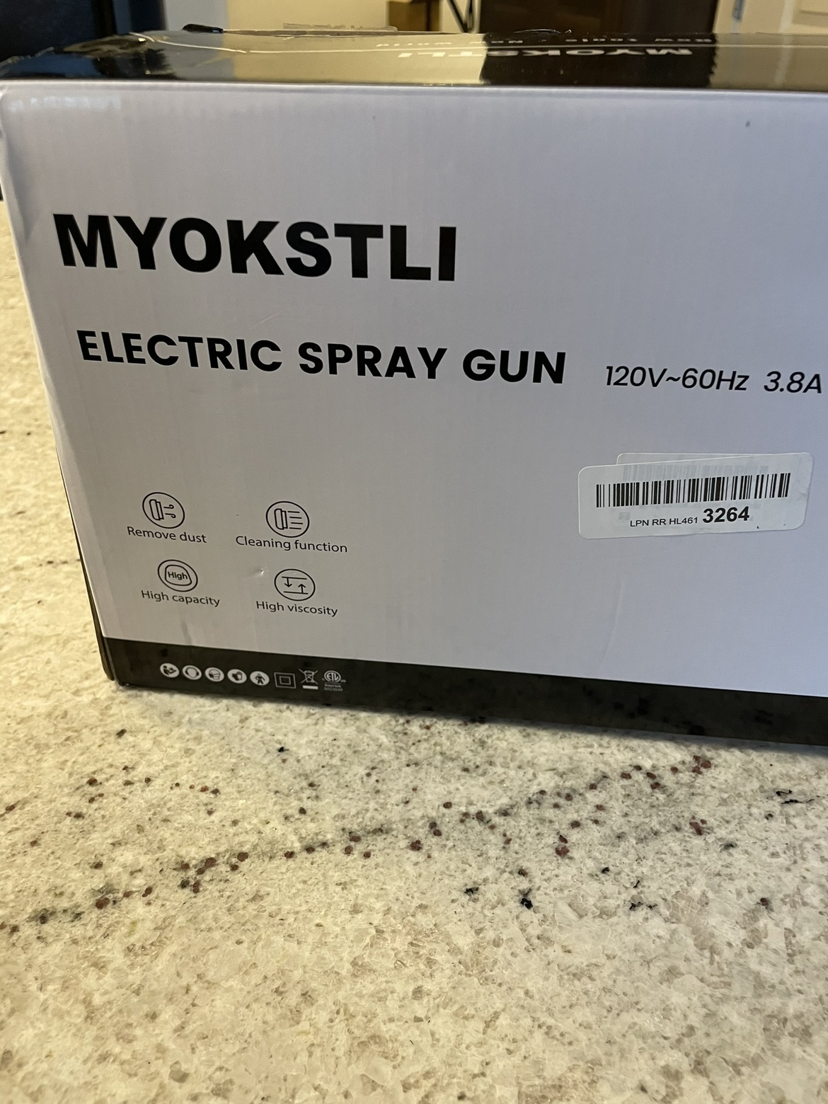 Electric spray gun - photo 2