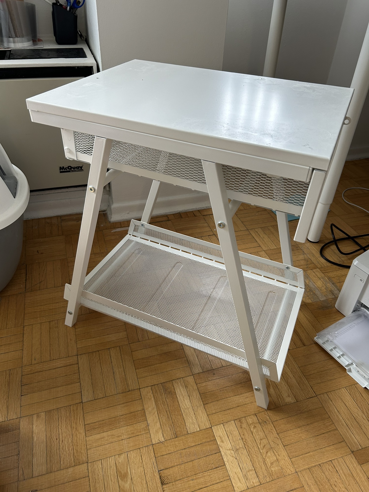 Light, small but spacious Side table (until 5/29)