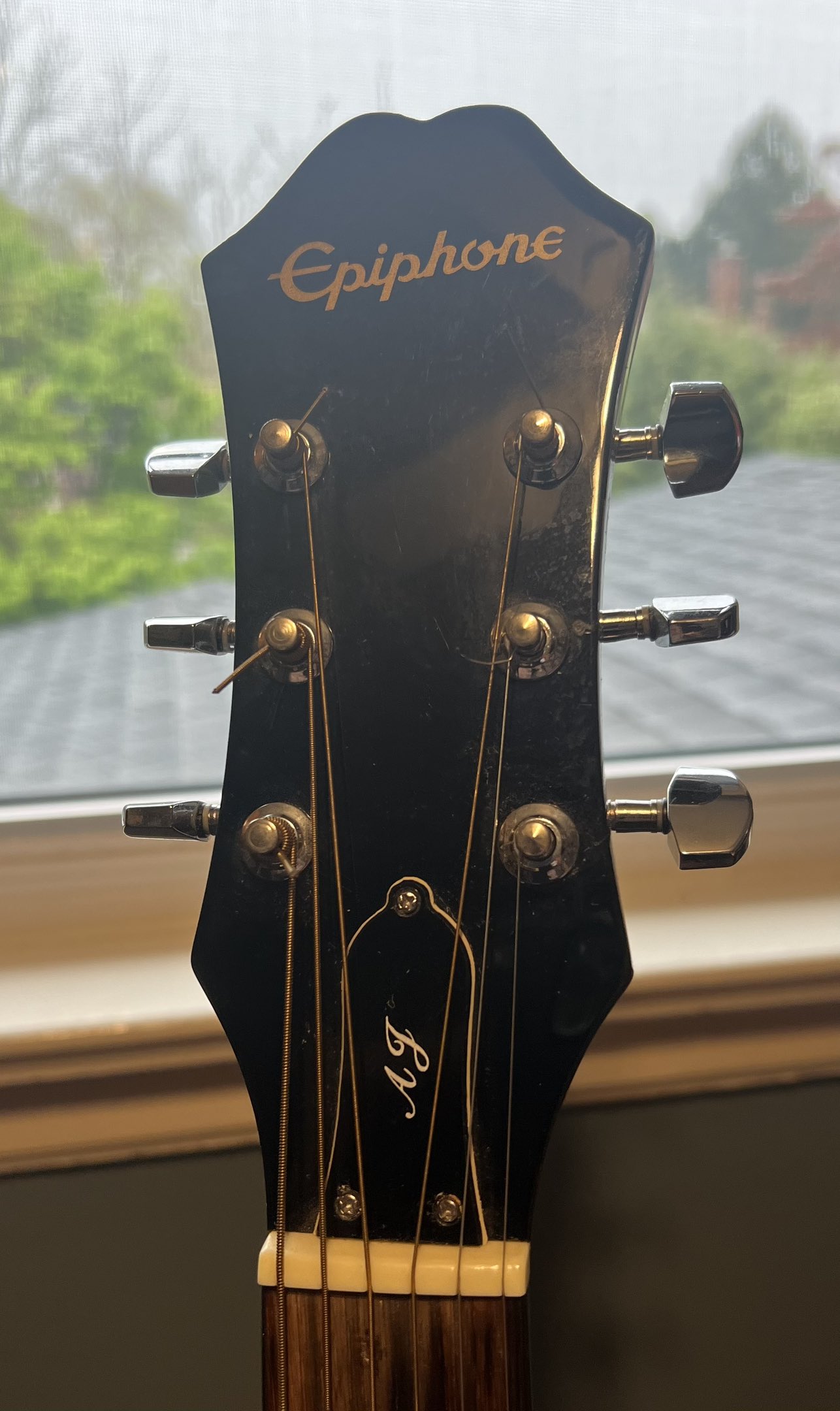 2012 Epiphone AJ 100 Natural image indicator(4)