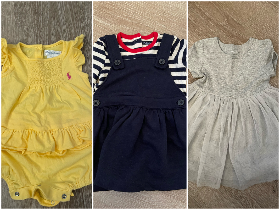 Three Baby clothes (3-6M)