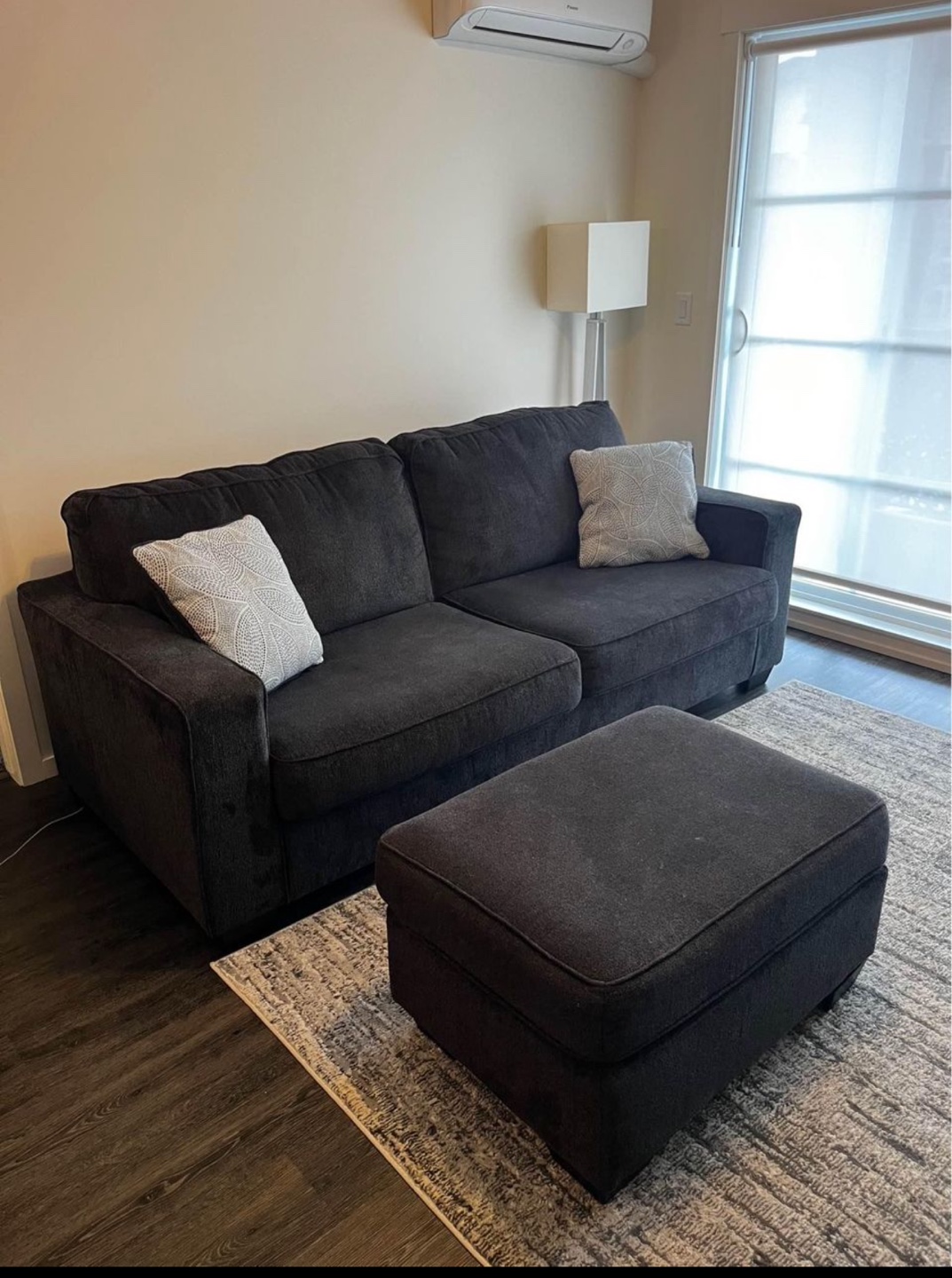Sofa bed queen size with ottoman