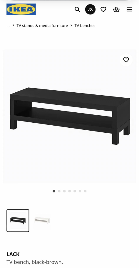 Ikea TV bench - photo 4