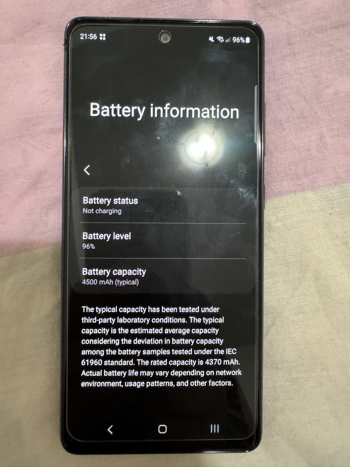 Samsung s20 fe image indicator(4)