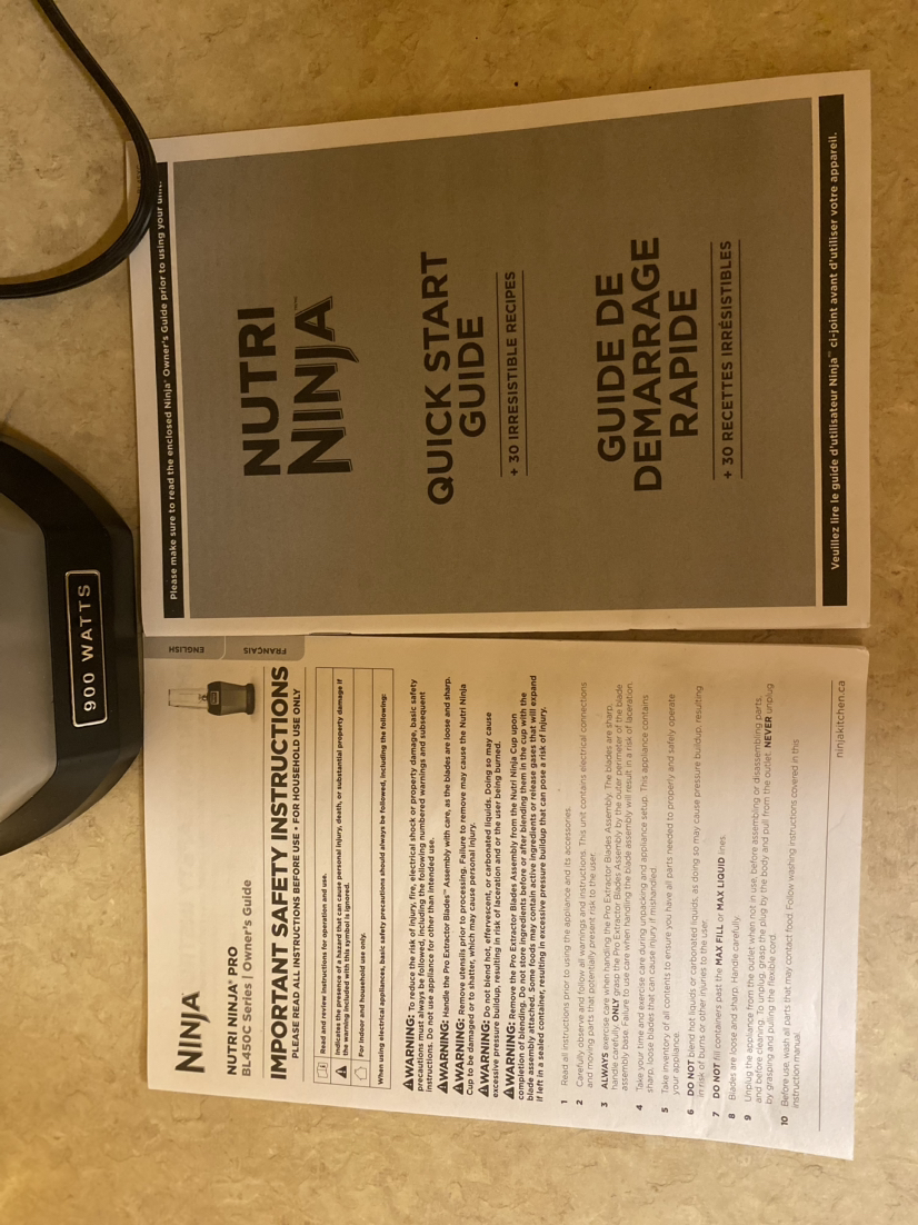 Nutri Ninja Blender image indicator(3)