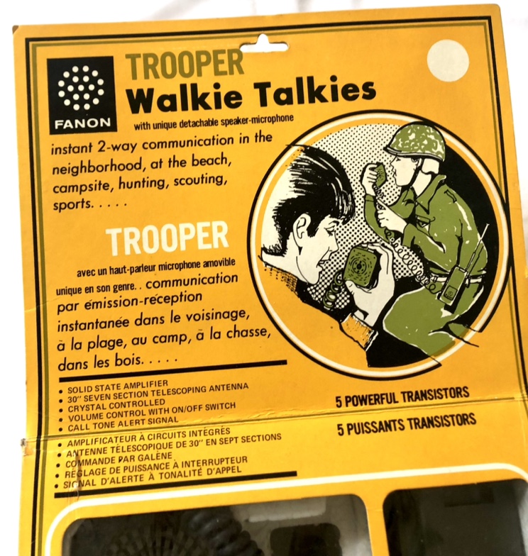 Fanon Trooper Walkie Talkies Collectable , RARE image indicator(3)