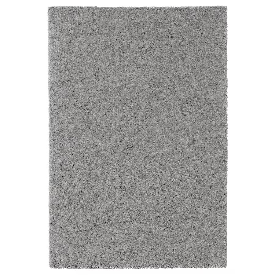 IKEA STOENSE Rug, low pile, medium gray