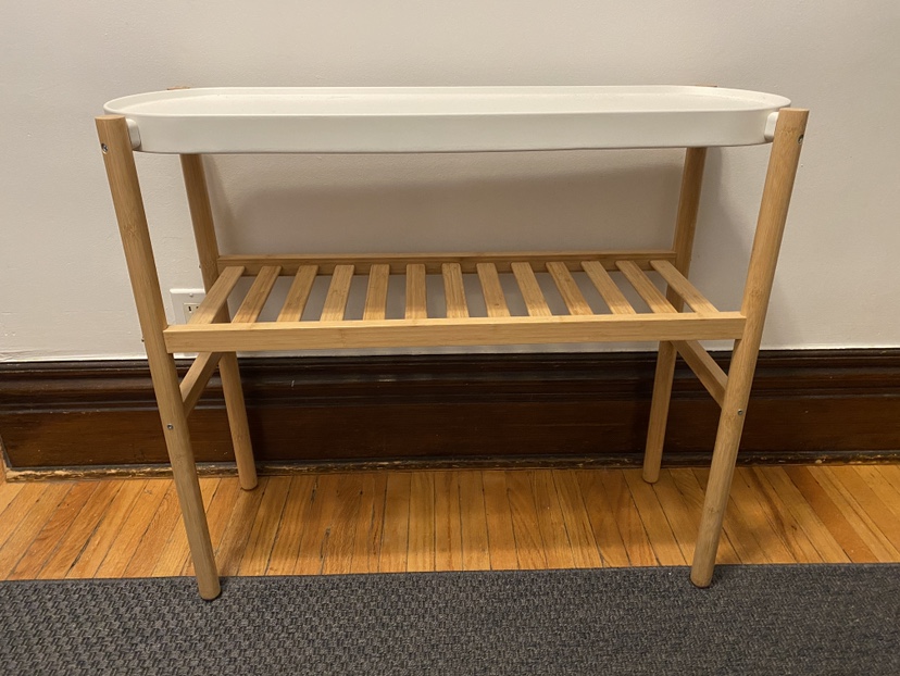 White side table - photo 2