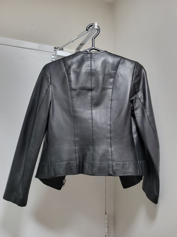 Women's Leather Jacket image indicator(2)