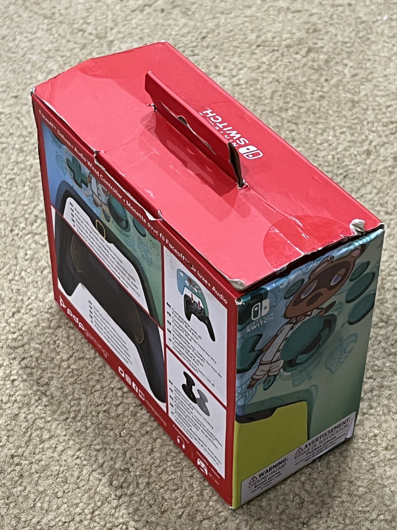 Nintendo Switch Wired Controller Animal Crossing image indicator(3)