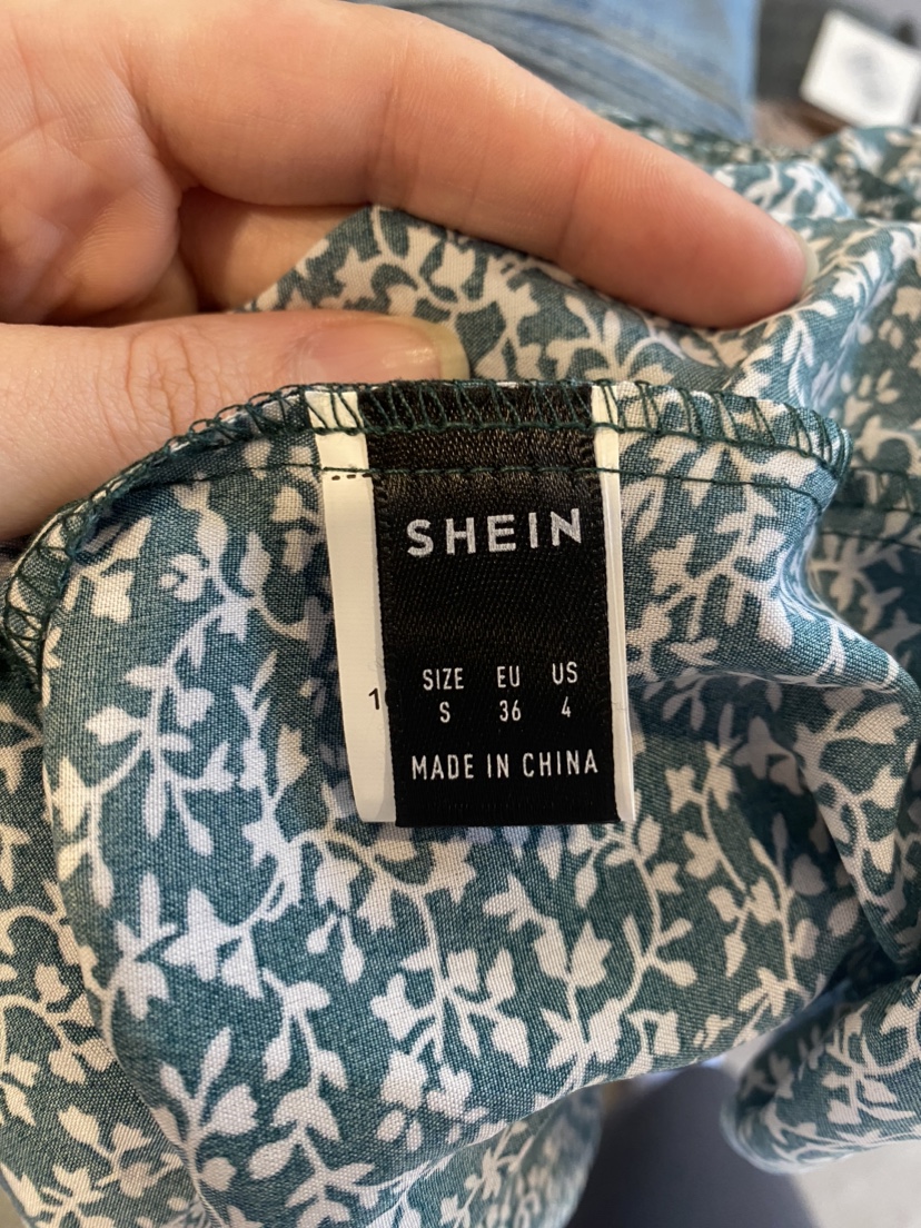 Green Floral Summer Dress image indicator(5)