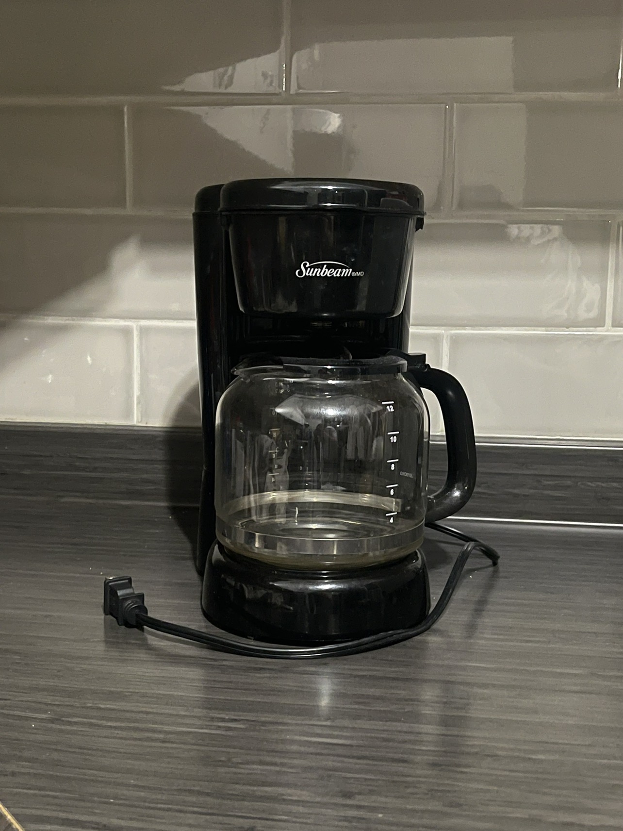 coffee maker with filters