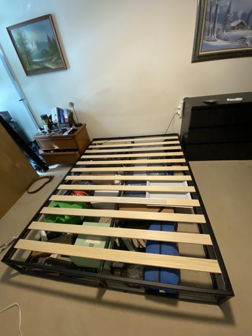 Queen bed frame