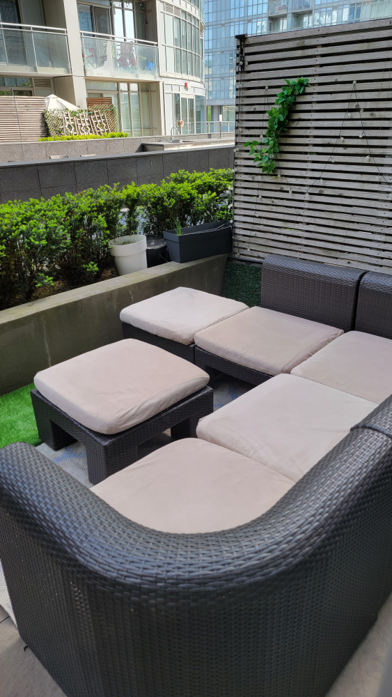 modular rattan patio set MUST GO