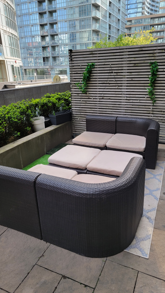 modular rattan patio set MUST GO - photo 3
