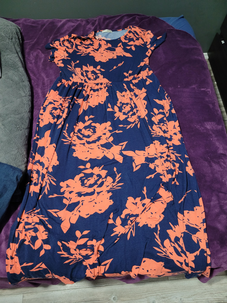 Plus Size Floor Length Dress