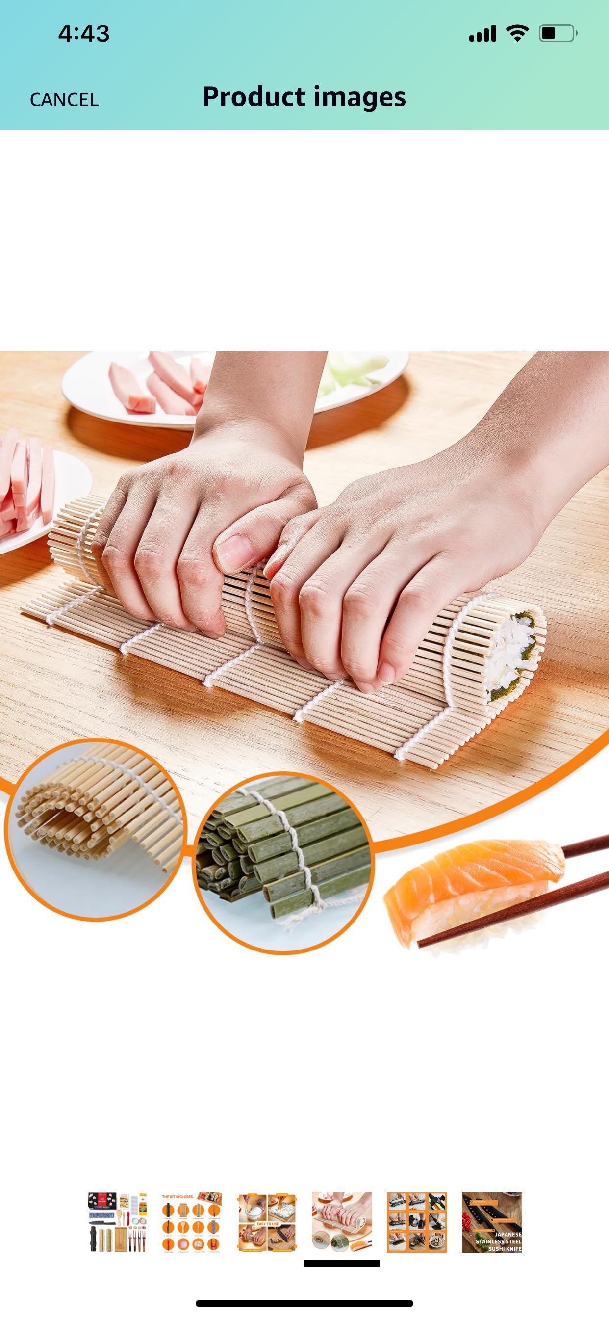 Deluxe Sushi Making Kit 25-in-1 image indicator(4)